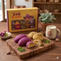 라비 찰지구마(즉석고구마빵 8개 / 감자빵 4개)